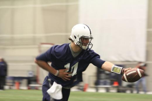 Penn State's Quarterbacks 'Leading By Example' In Spring Camp