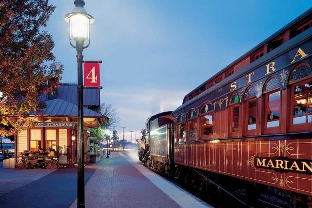 Train crash at Strasburg Rail Road in Lancaster County