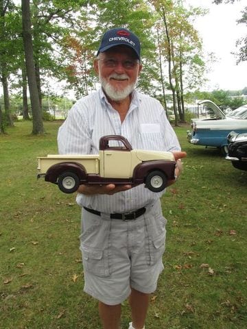 State College Man Builds Wooden Model of Chevy Pickup Truck