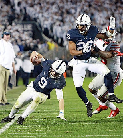 Penn State Men's Hockey on X: Saquon Barkley, B1G Penn State