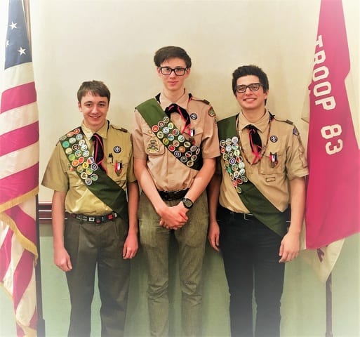 Court of Honor celebrates 3 new State College Eagle Scouts | State ...