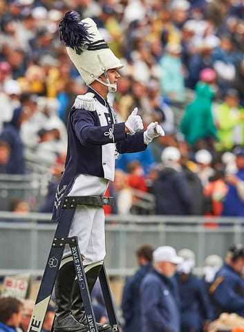 Leader of the Blue Band: Jack Frisbie says PSU drum major role is about much more than the flip