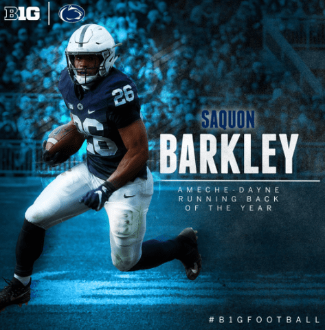 Saquon Barkley adds college degree to list of accolades