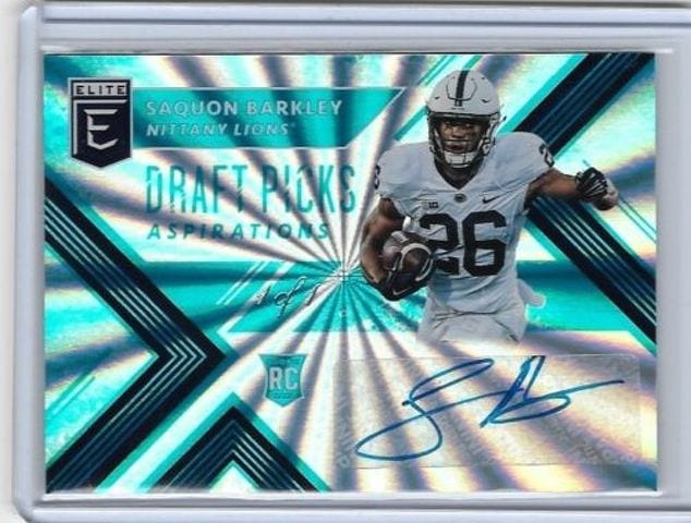 Saquon Barkley, Panini America Sign Exclusive Autograph Deal