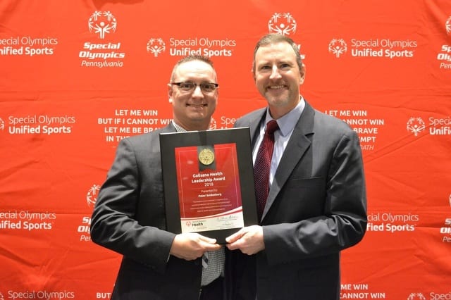 Dr. Peter Seidenberg recognized as Special Olympics health champion