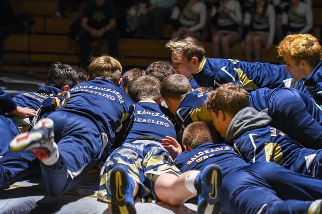 Bald Eagle Area wrestling records 700th victory | State College, PA