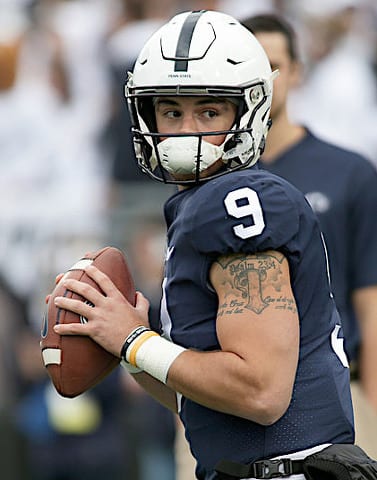 Penn State quarterback Trace McSorley getting more out of quick passes