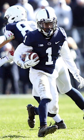 Penn State plans to get speedy wide receiver/return man KJ Hamler more  touches