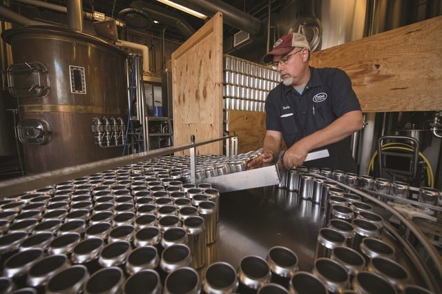 On Tap: Bottles have long ruled, but flexibility is helping cans become a popular choice of craft brewers – who say you can’t taste the difference