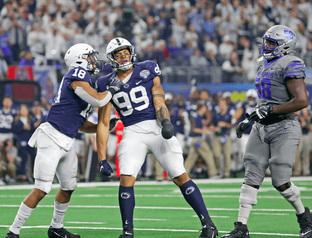 Penn State announces suspensions of defensive end Yetur Gross