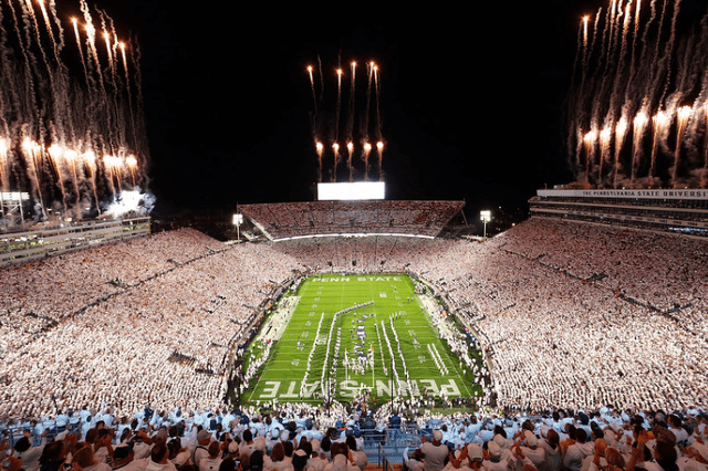 Penn State's White Out Game history 