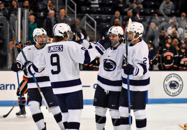 Penn State Hockey Falls to Michigan State 5-1 to Split Series