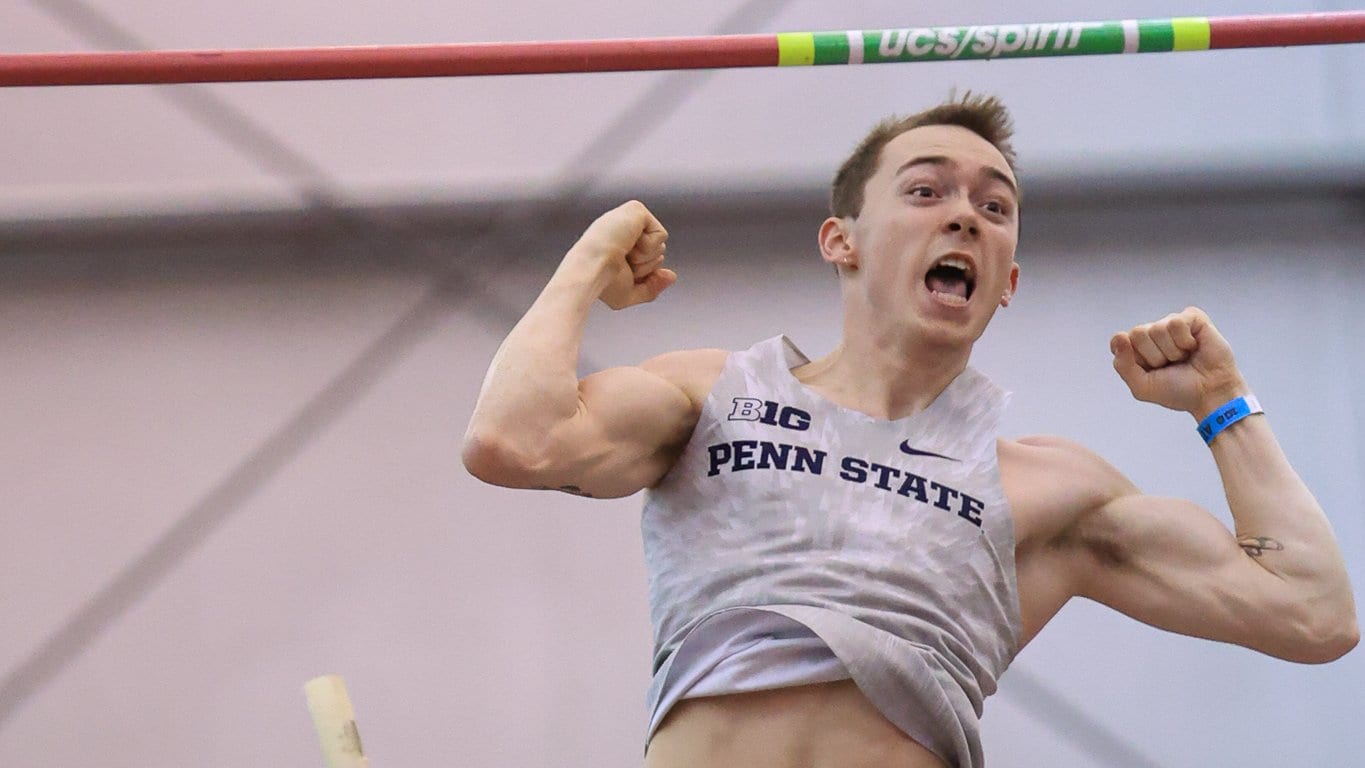 State High Grad Luke Knipe Breaks Penn State Indoor Pole Vault Record