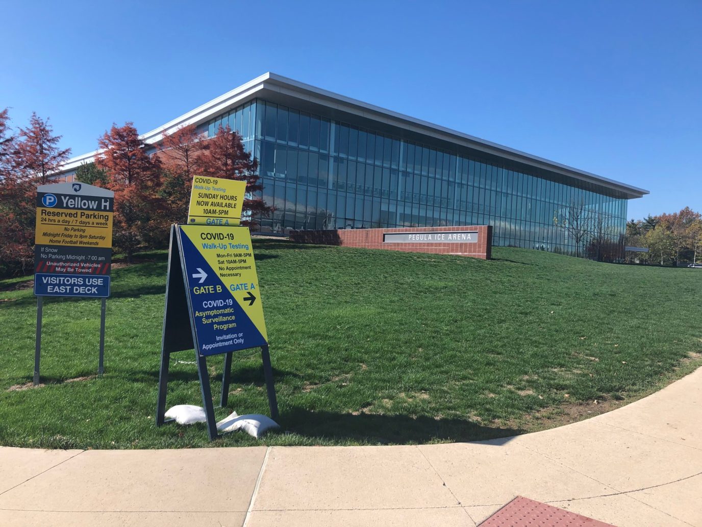 State College - Pegula Ice Arena Covid