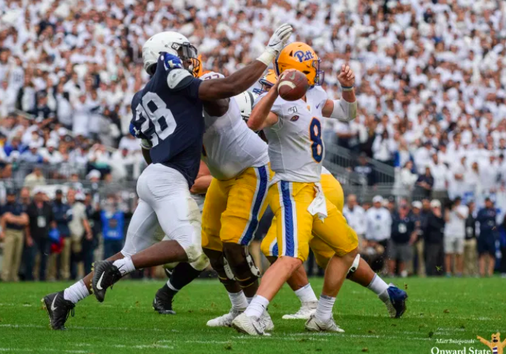 Penn State's Jayson Oweh goes to the Ravens in the 1st round