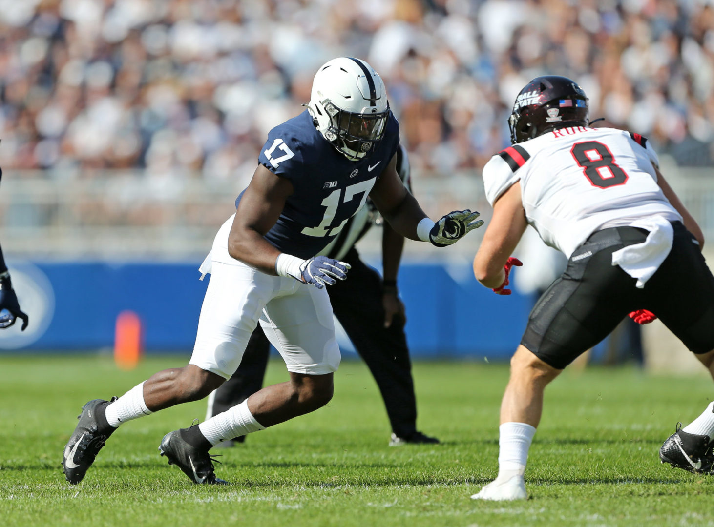 Penn State's Jesse Luketa declares for NFL draft after Outback Bowl loss