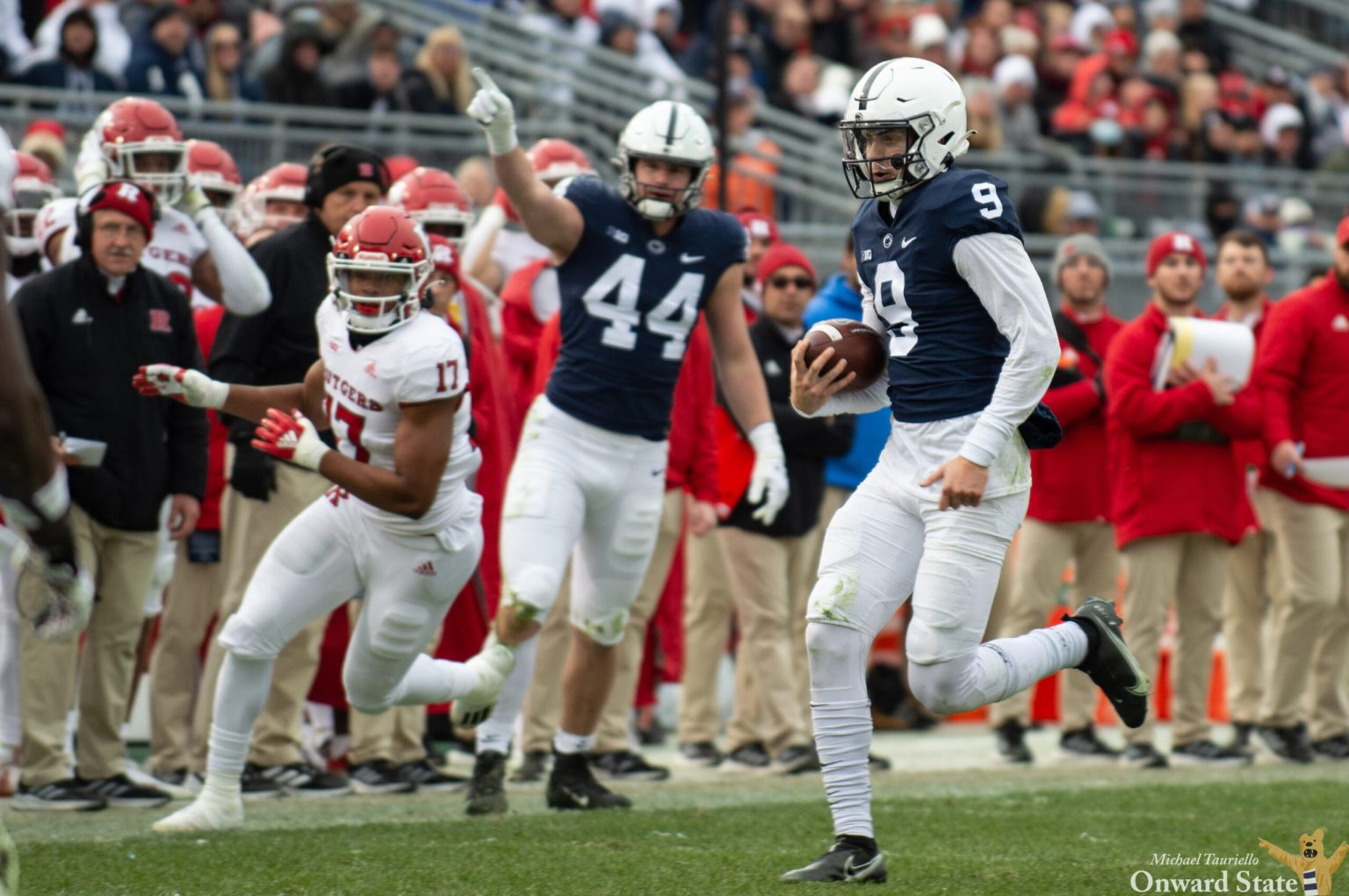 Penn State Football Shuts Out Rutgers 28 0 On Senior Day State College Pa