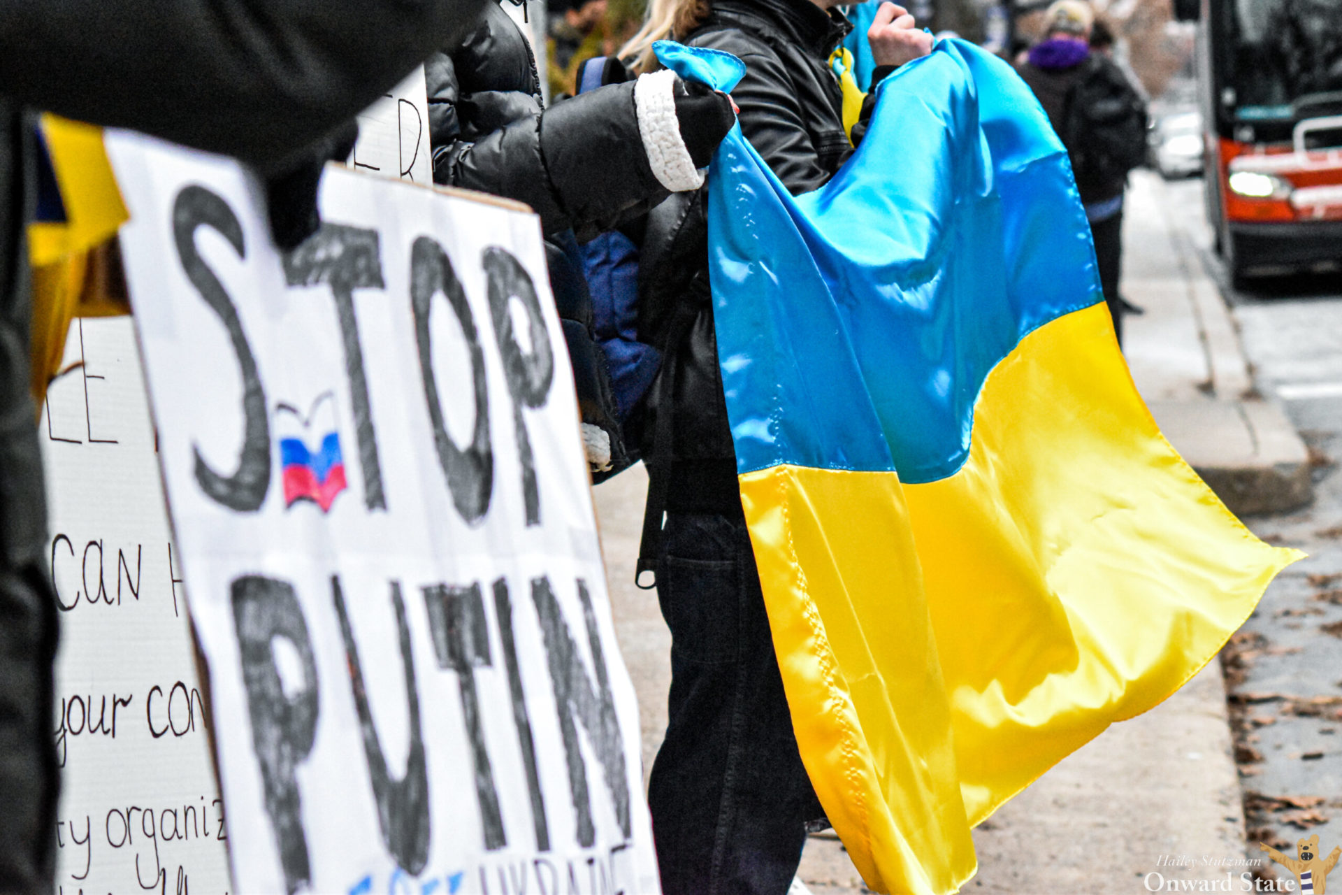 State College - ukraine rally