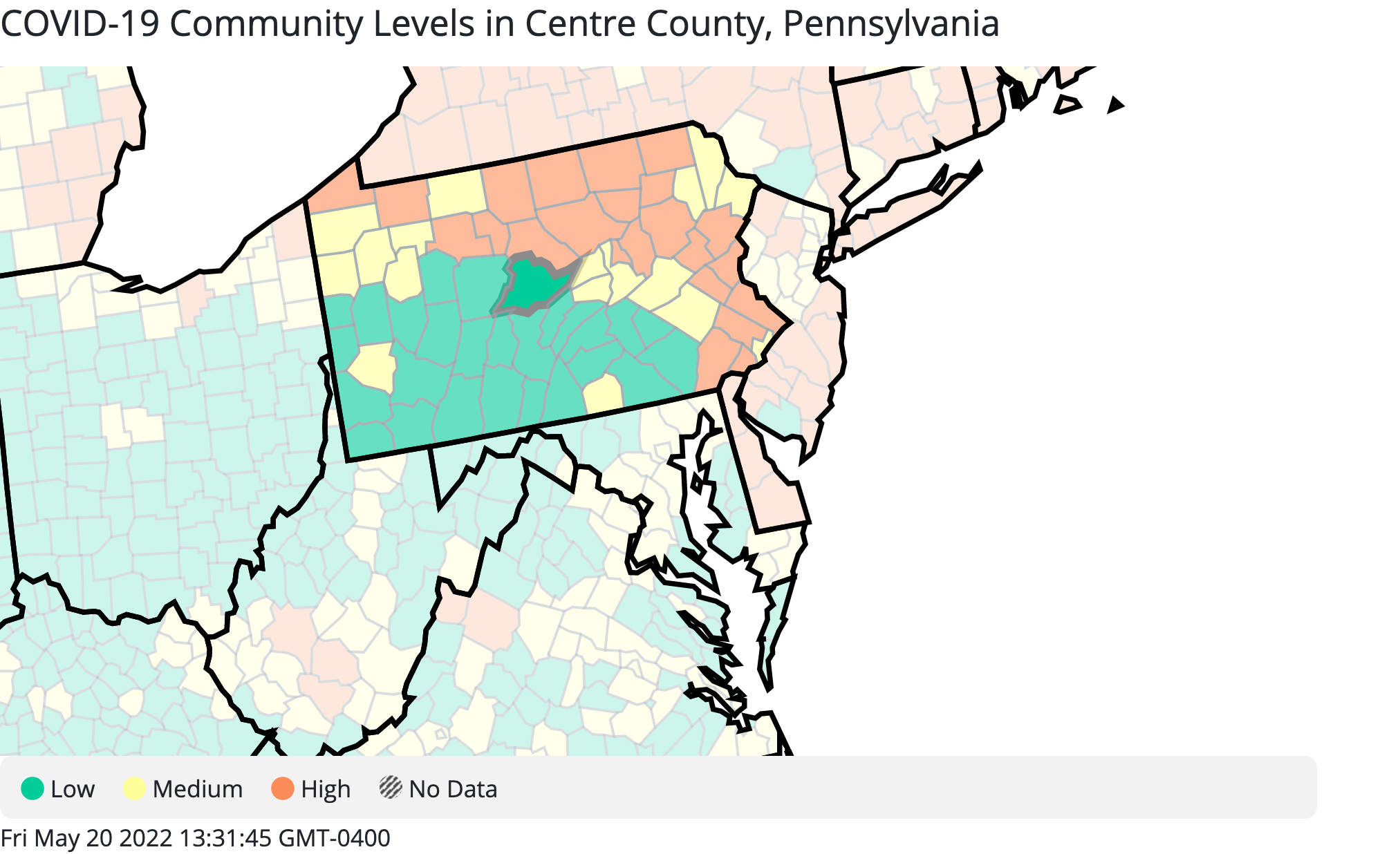 State College - Centre_County_Pennsylvania_COVID-19_Community_Levels