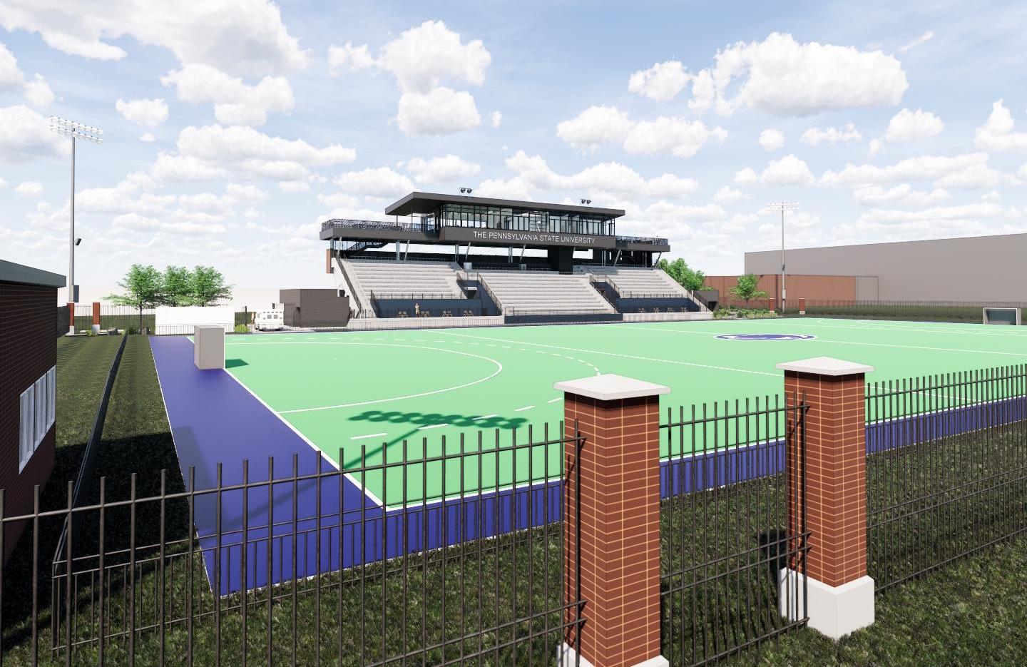 Plans For 12 8 Million Penn State Field Hockey Stadium Upgrade Move 