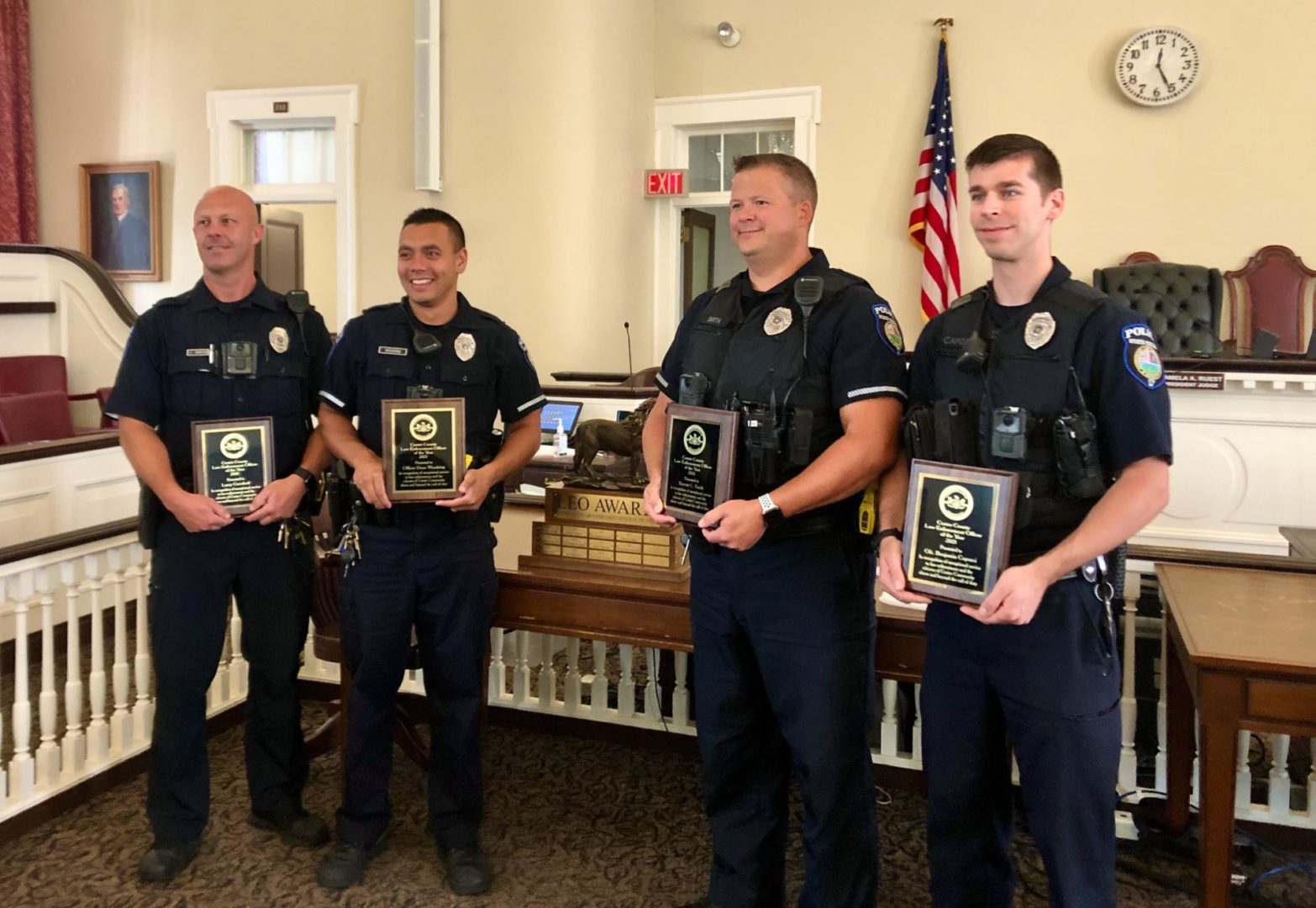 State College Police Officers Who Rescued Woman from Burning House
