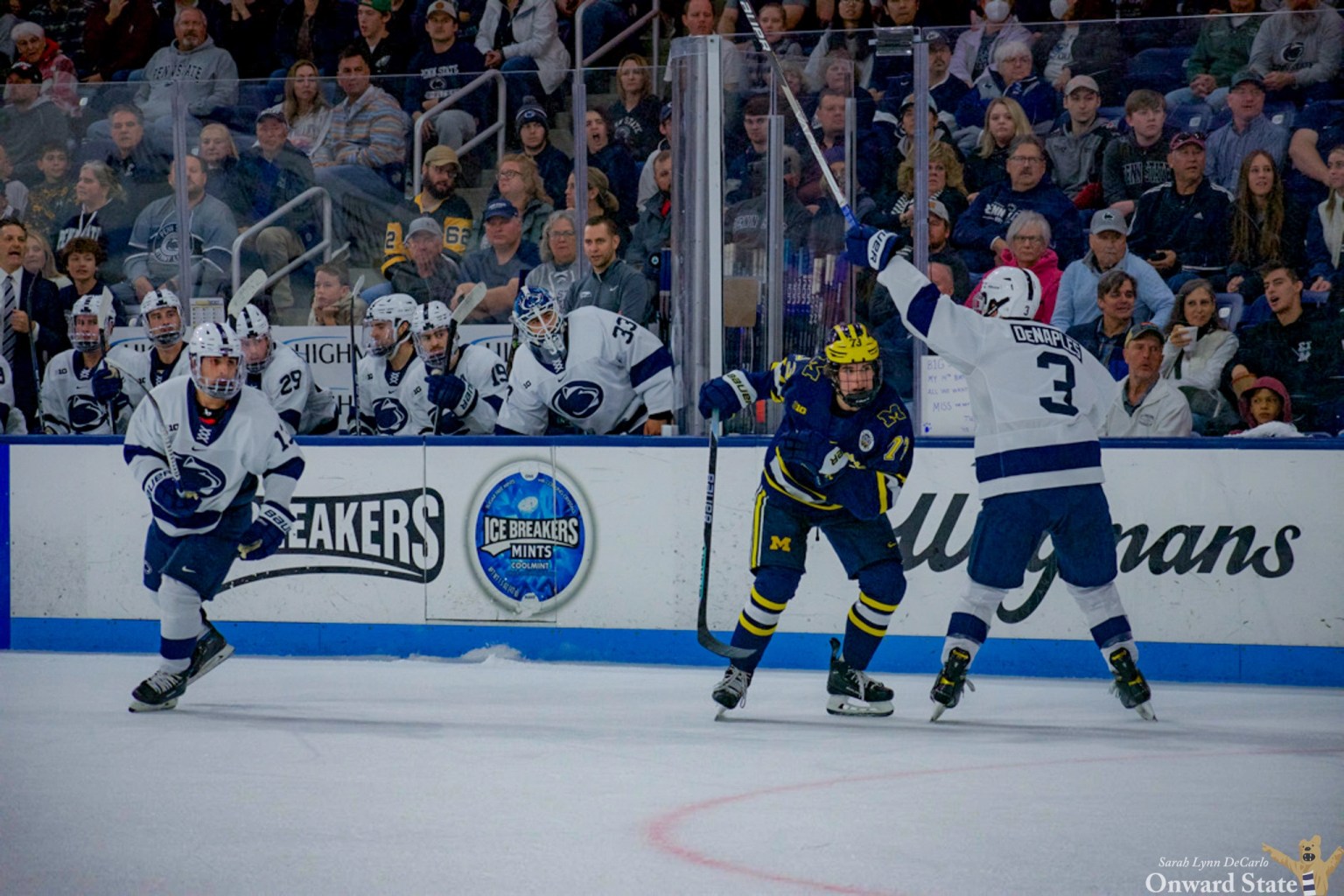 Penn State Men’s Hockey Upsets No. 1 Michigan 3-0