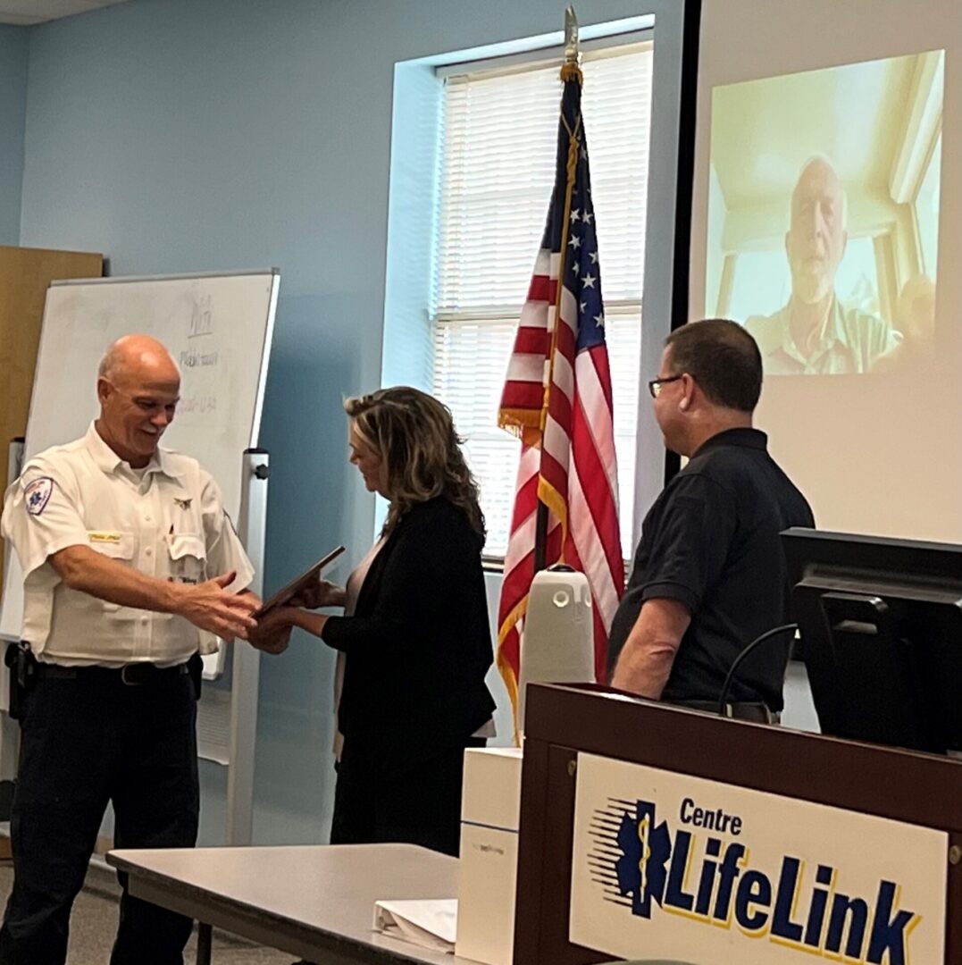 Centre LifeLink EMS Medical Director Receives Statewide Award for ...