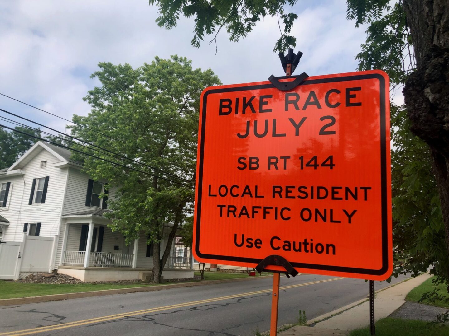 State College - Ironman road closing