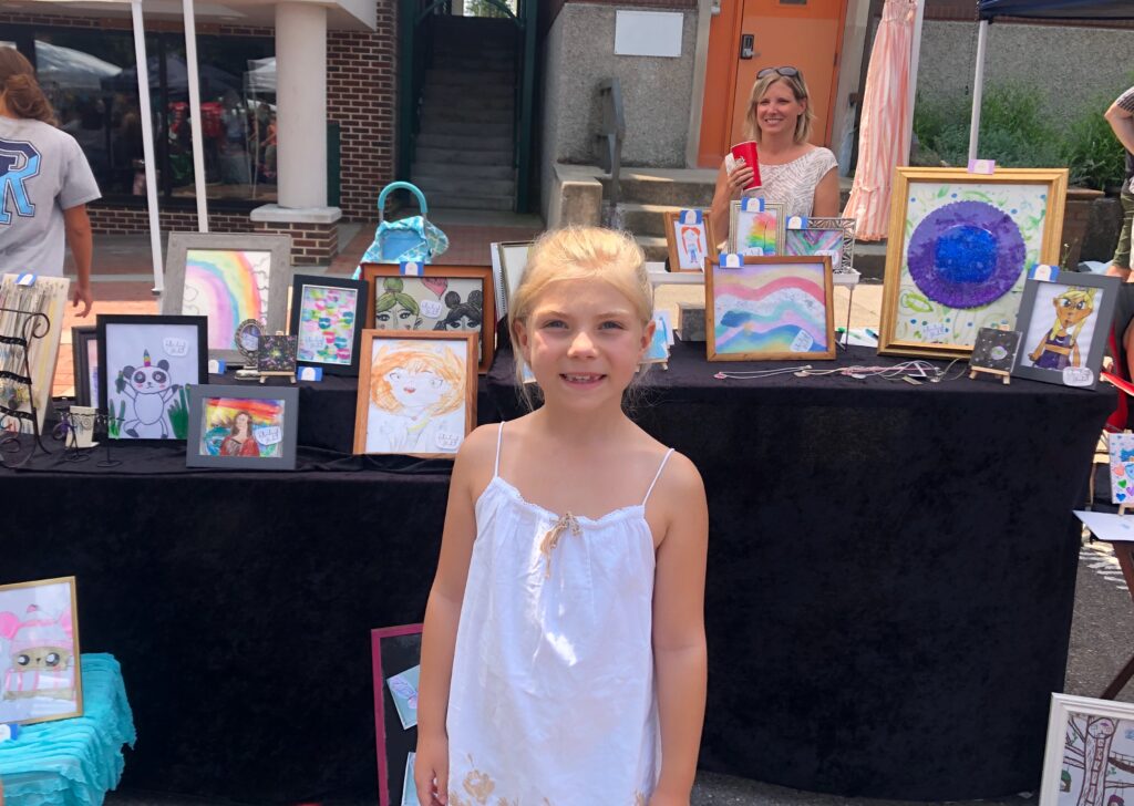 Kid Art Show  Where kids sell art