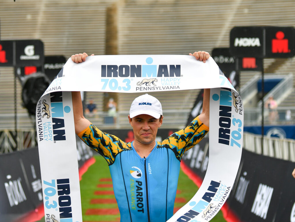 Penn State Alum Finishes First at Ironman 70.3 Happy Valley State