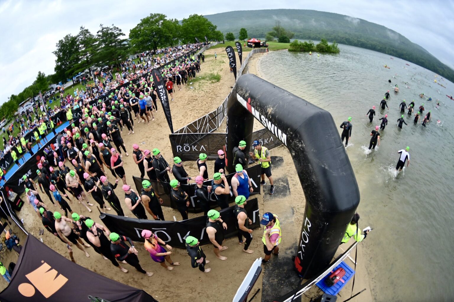 Scenes from the First Ironman 70.3 Pennsylvania Happy Valley State