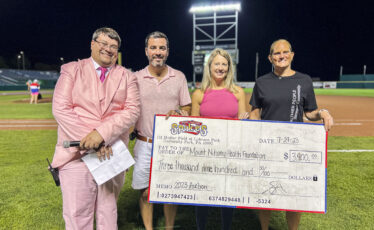 Rangers honor breast cancer survivor