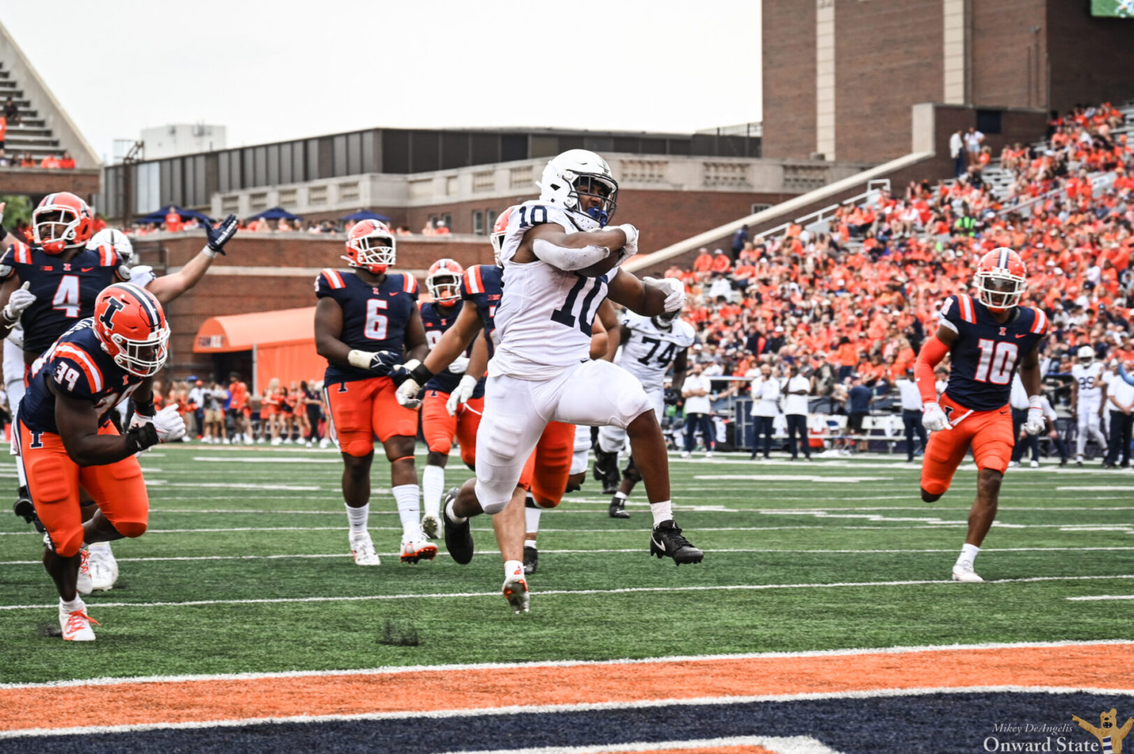 No. 7 Penn State defense gets five takeaways and pulls away from Illinois  in 30-13 victory