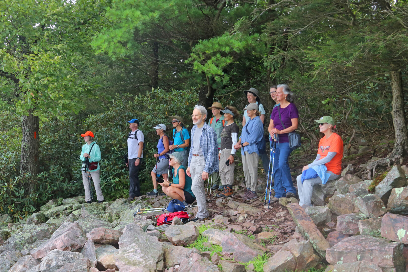 State College - OLLI hiking group enjoys vists view 2678-ps-mf