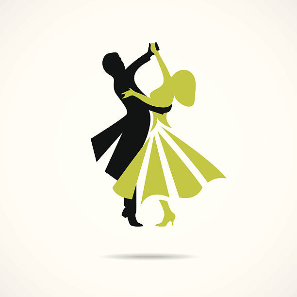 ballroom dance silhouette swing