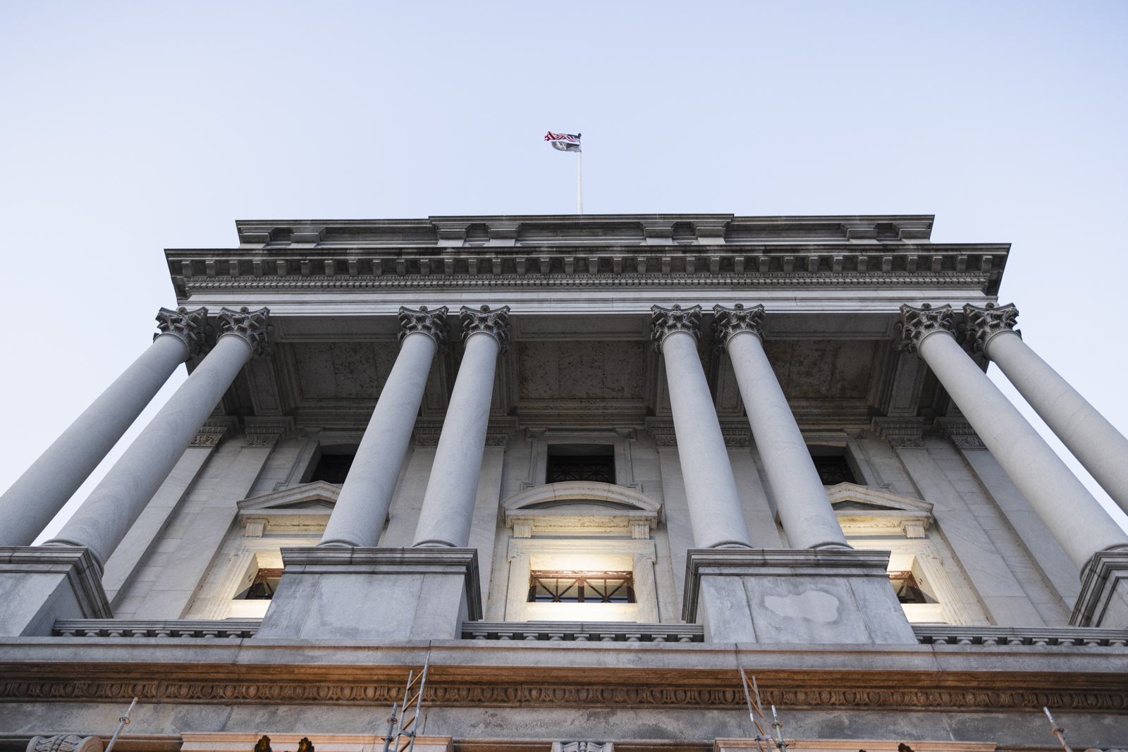 State College - Pennsylvania State Capitol building in Harrisburg on July 26, 2023.