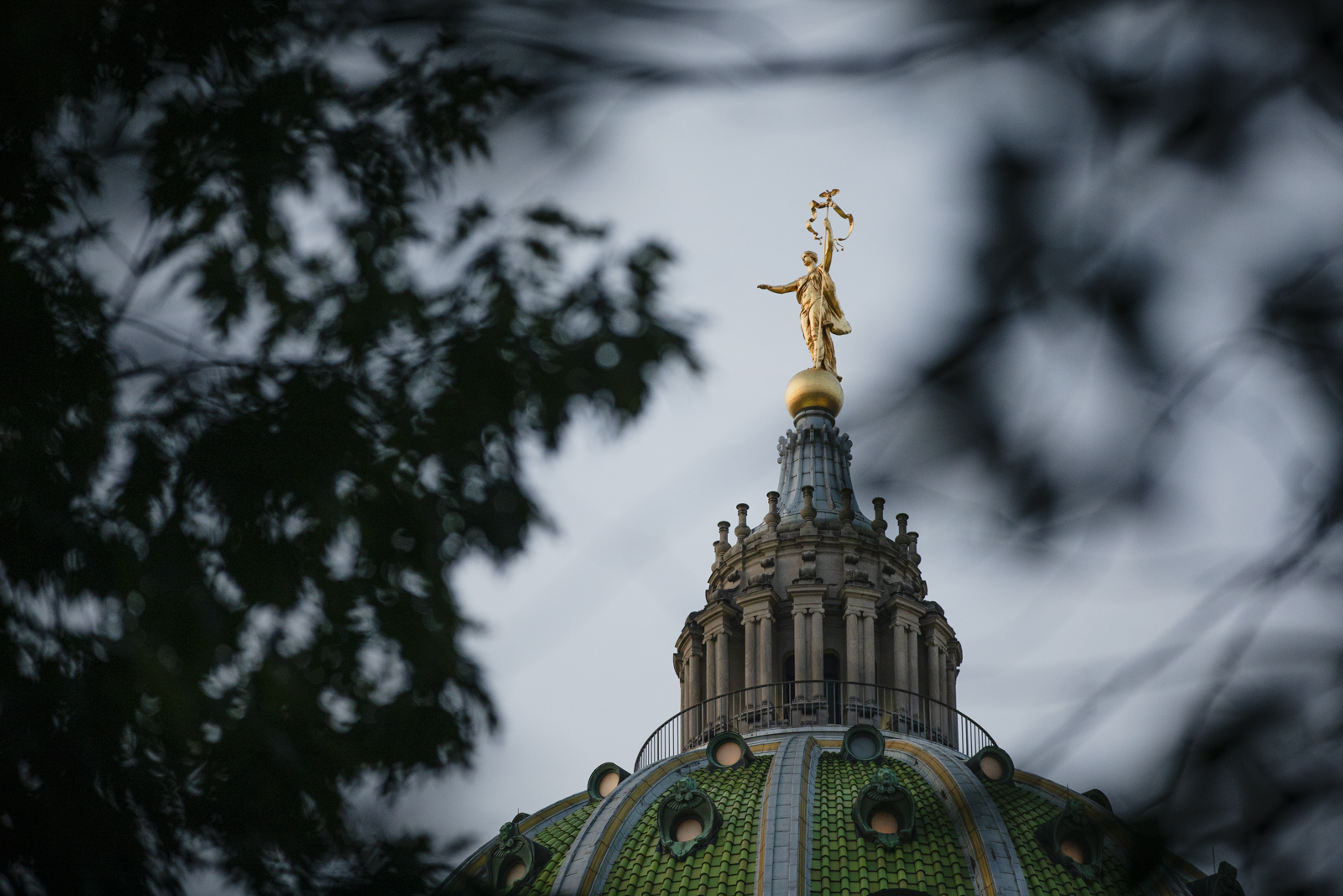 State College - Pennsylvania State Capitol building in Harrisburg on July 26, 2023.