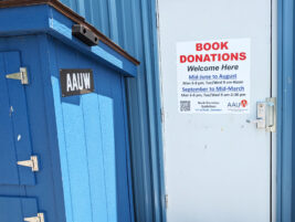 AAUW State College book donations