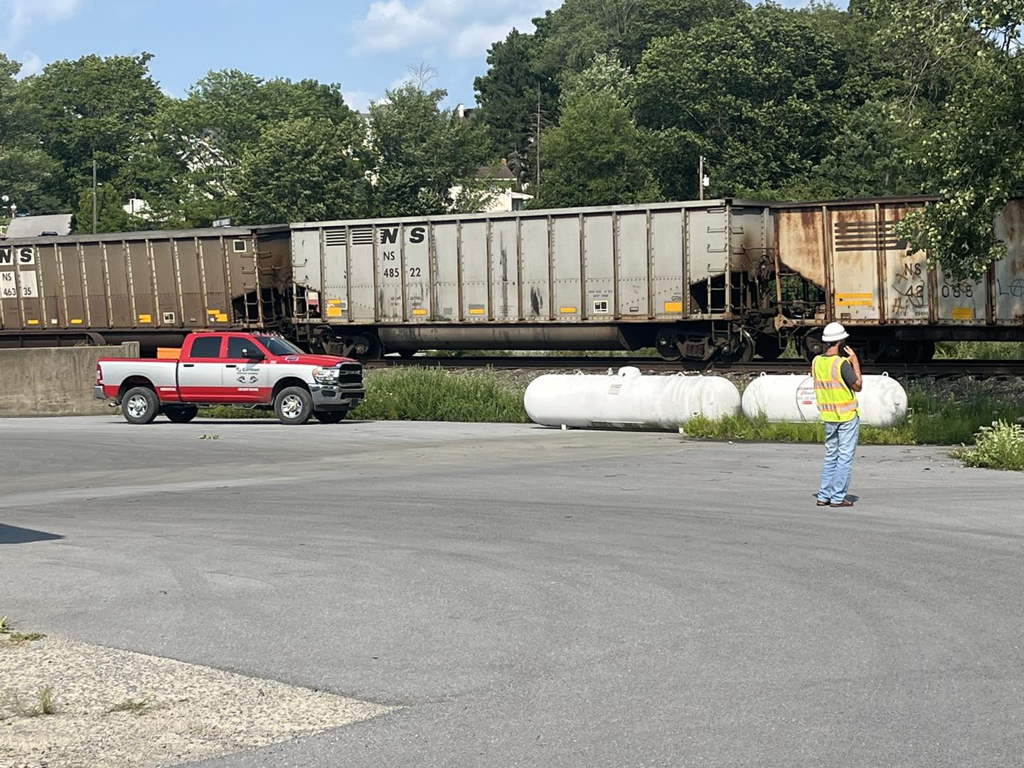 U.S. 322 Near Philipsburg Reopens After Train Derailment