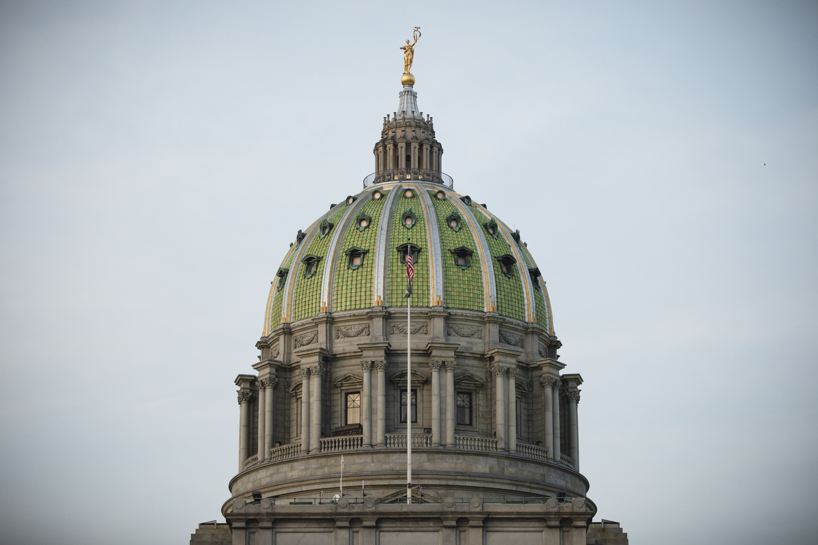 Pennsylvania State Capitol building in Harrisburg on July 26, 2023.