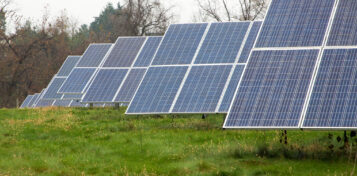 Solar panels in Elizabethtown, Pennsylvania.