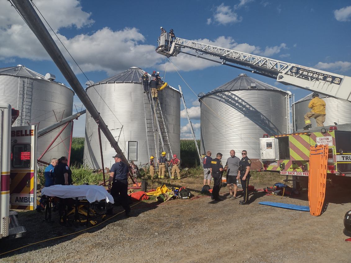 State College - grain bin rescue