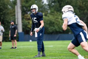 Penn State Practice Observations: Weather Doesn’t Wait for Big Ten Football