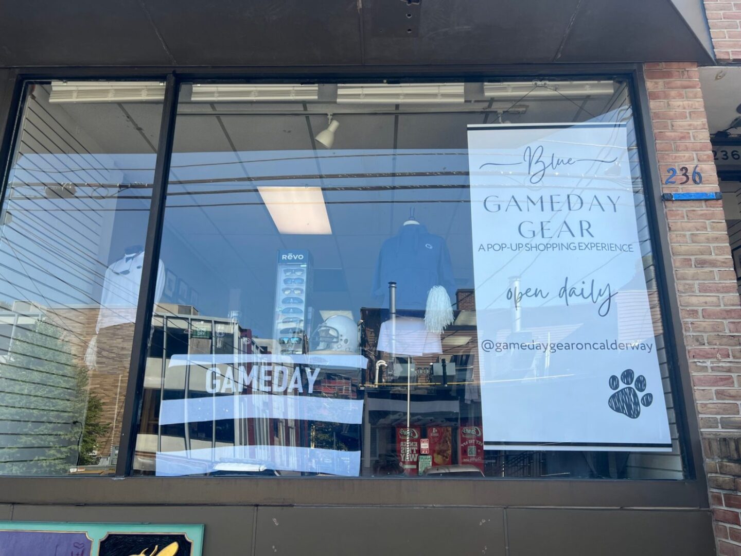 State College - gameday gear on calder way