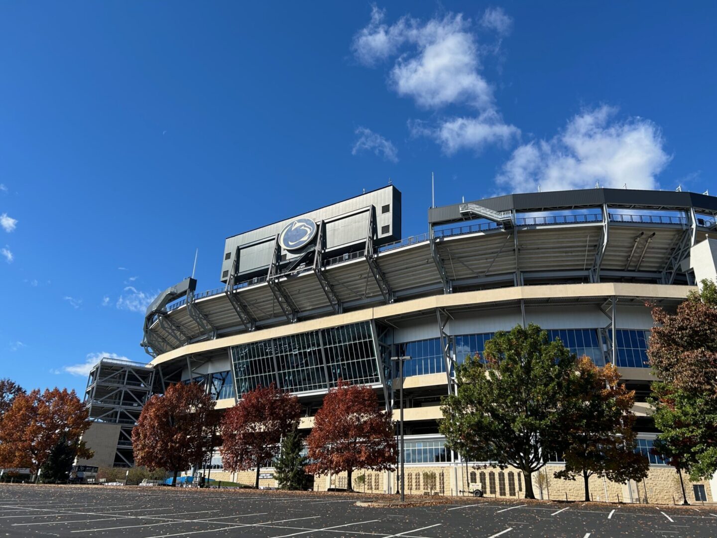 The exterior of Beaver Stadium on Oct. 26, 2024