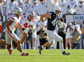 State College - Burdick OSU second half Tyler Warren run