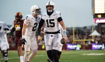 State College - minnesota 1st half drew allar td aidan conrad crop