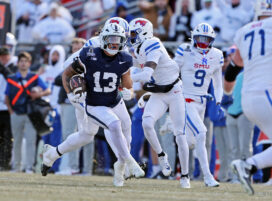 Penn State Picks Off SMU 38-10 to Advance to College Football Playoff Quarterfinals