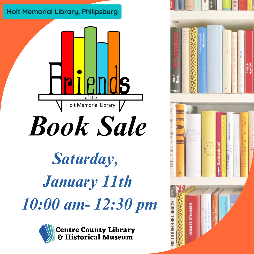 State College - Friends of the Library Book Sale (Instagram Post)