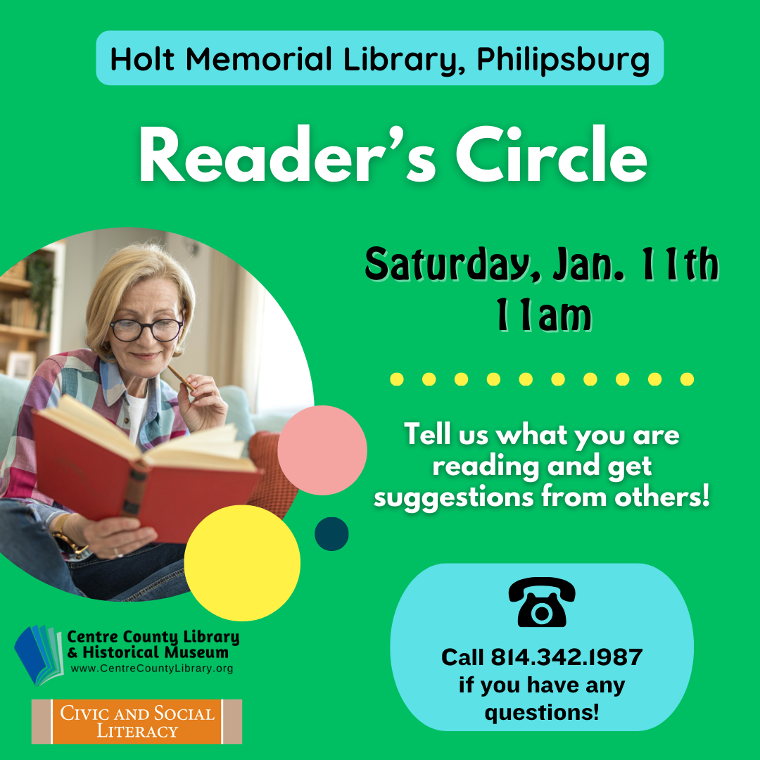 State College - Jan. Reader's Circle - Brandie Shingledecker